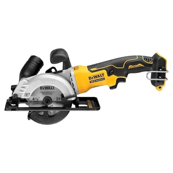 اره دیسکی دسته بلند شارژی براشلس دیوالت 18 ولت مدل DCS571N — تصویر ۳