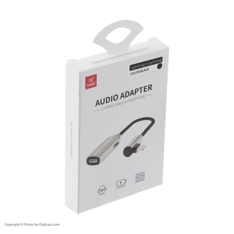 مبدل 1 به 2 لایتنینگ ژاند مدل XDDC-007 کد B21676 — تصویر ۲