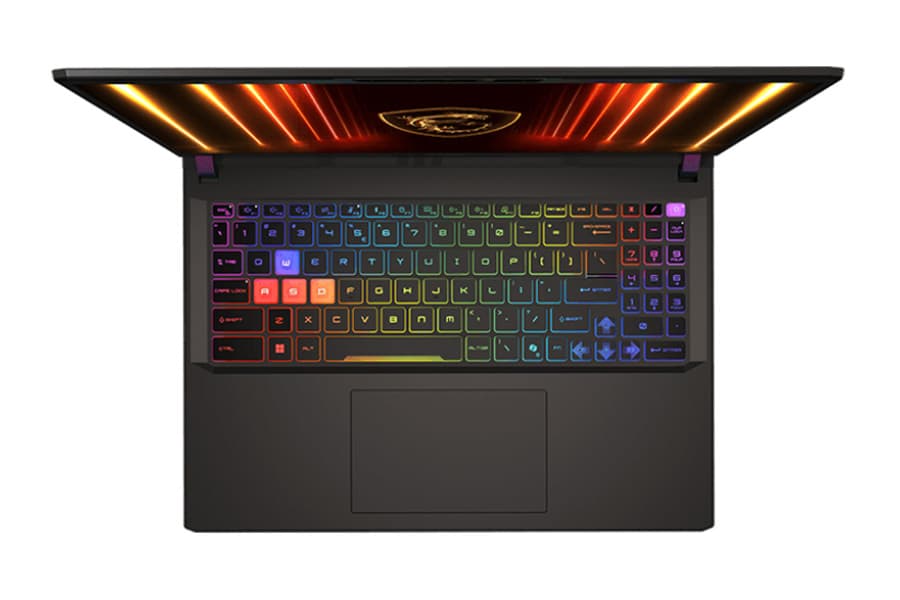 لپ تاپ 16 اینچی ام اس آی مدل Vector 16 HX AI A2XWIG Core Ultra 9 275HX RTX5080 64GB DDR5 5600MHz 2TB SSD QHD 240Hz – کاستوم شده — تصویر ۴