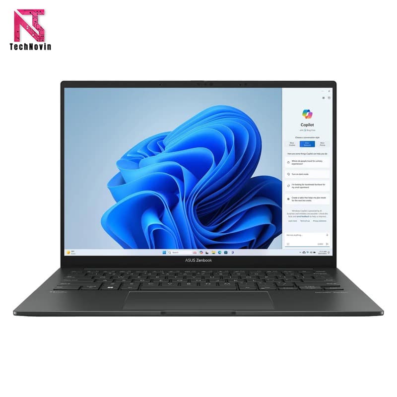 لپ‌تاپ 14 اینچی ASUS ZenBook 14 Ryzen 5 7530U 8GB RAM 256GB SSD OLED 2.8K Windows