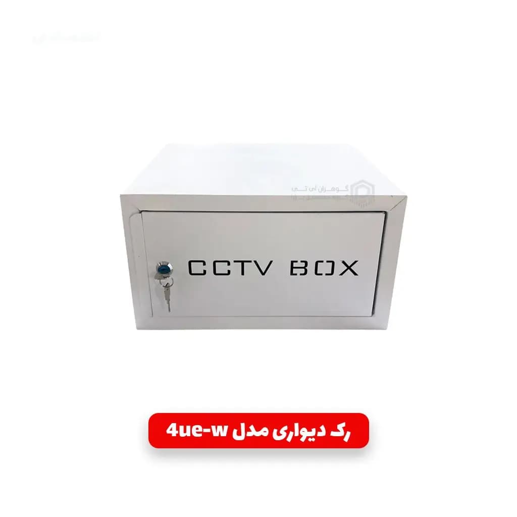 رک دیواری 4 یونیت عمق 36 مدل 4ue-w برند عالی کار صنعت