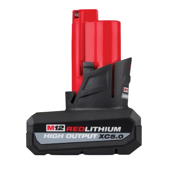 باتری 12 ولت 5 آمپر HIGH OUTPUT میلواکی M12 مدل 2450-11-48