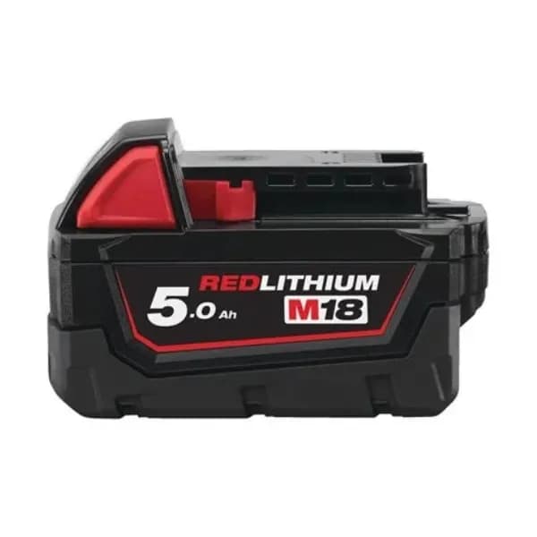 باتری 5 آمپرساعت 18 ولت میلواکی M18 REDLITHIUM مدل M18 B5 — تصویر ۳