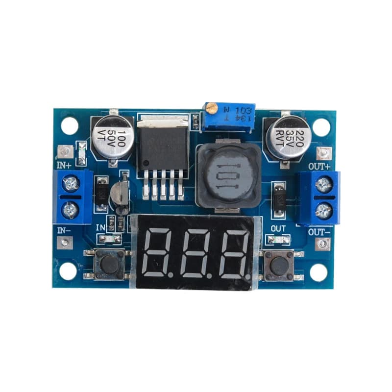 ماژول رگولاتور DC به DC کاهنده مدل LM2596S کدB21608 — تصویر ۳