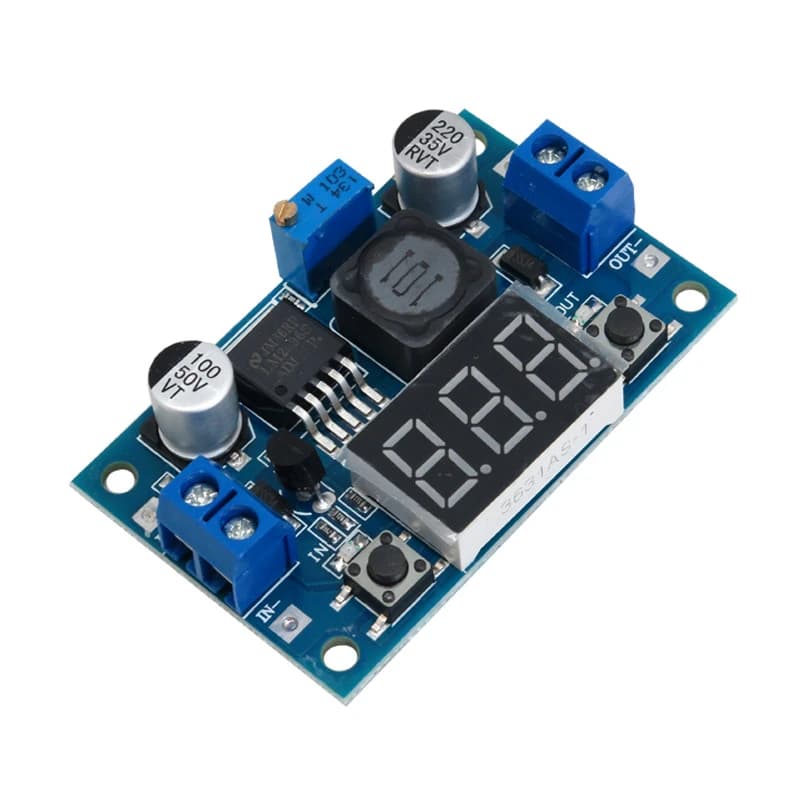 ماژول رگولاتور DC به DC کاهنده مدل LM2596S کدB21608 — تصویر ۲