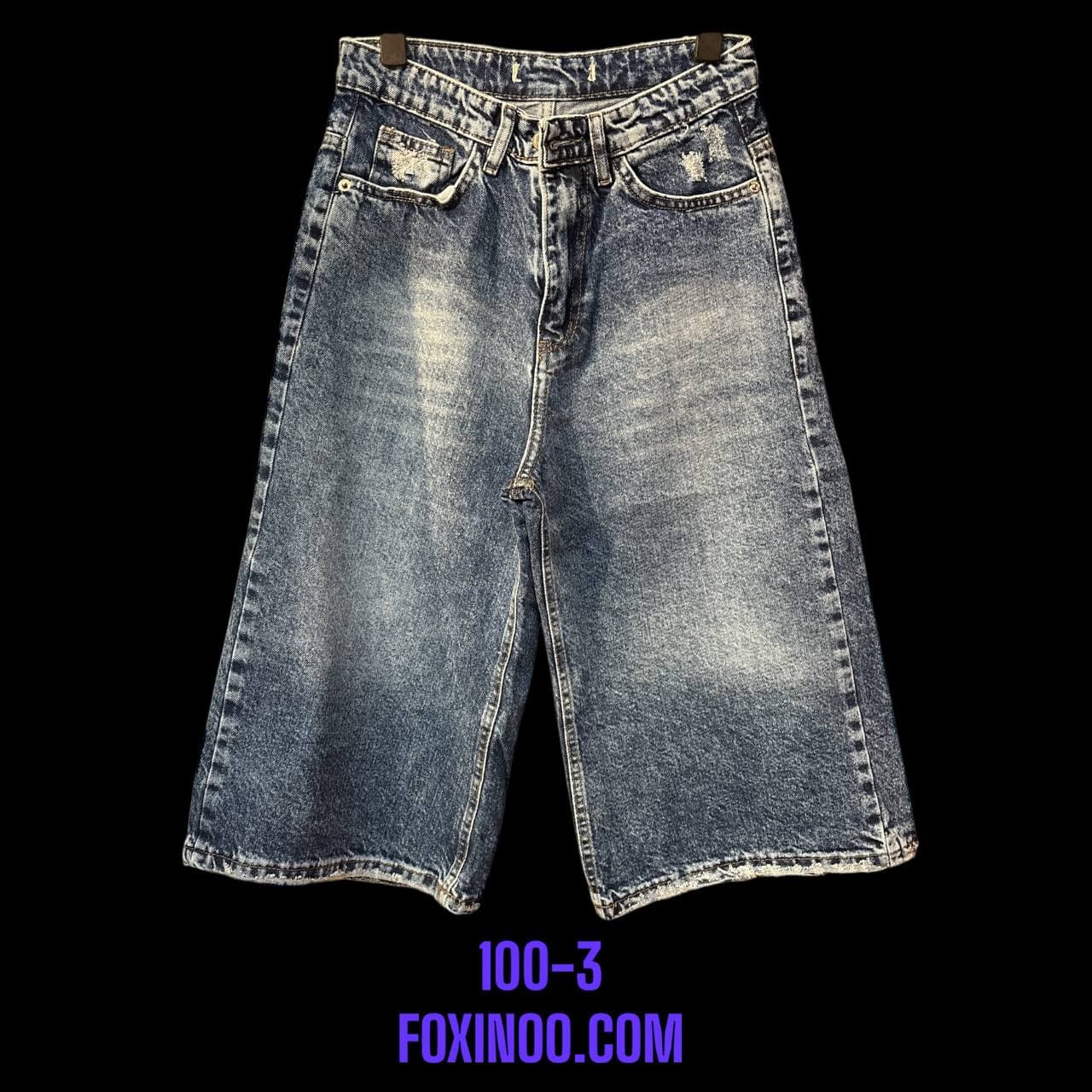 جورتس جین زنانه jorts jeans 1003