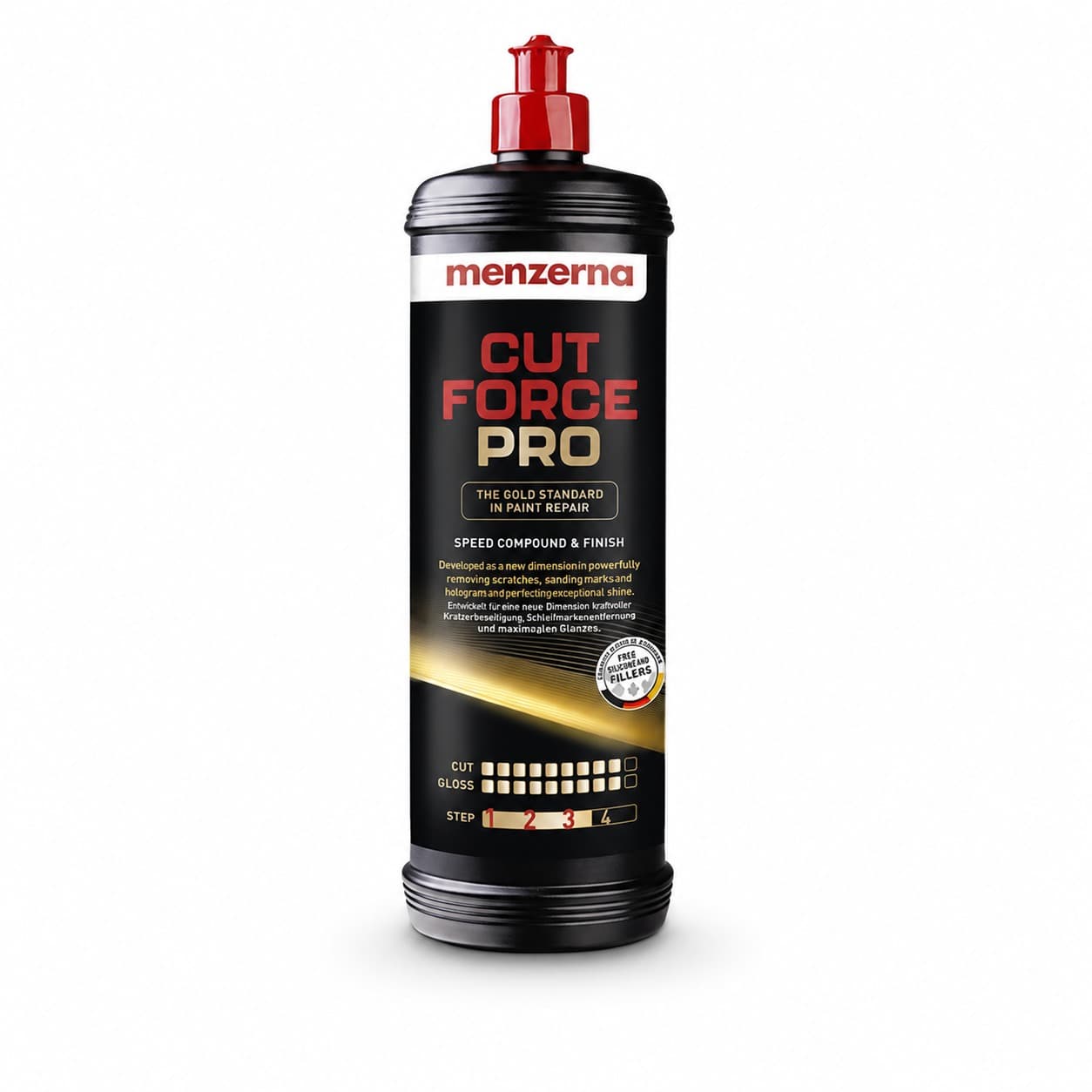 پولیش زبر 1 لیتری منزرنا مدل Menzerna Cut Force Pro — تصویر ۴