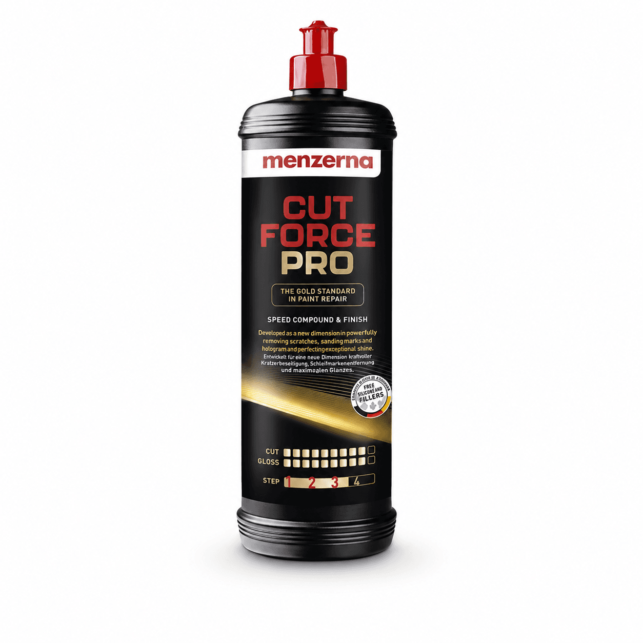 پولیش زبر 1 لیتری منزرنا مدل Menzerna Cut Force Pro