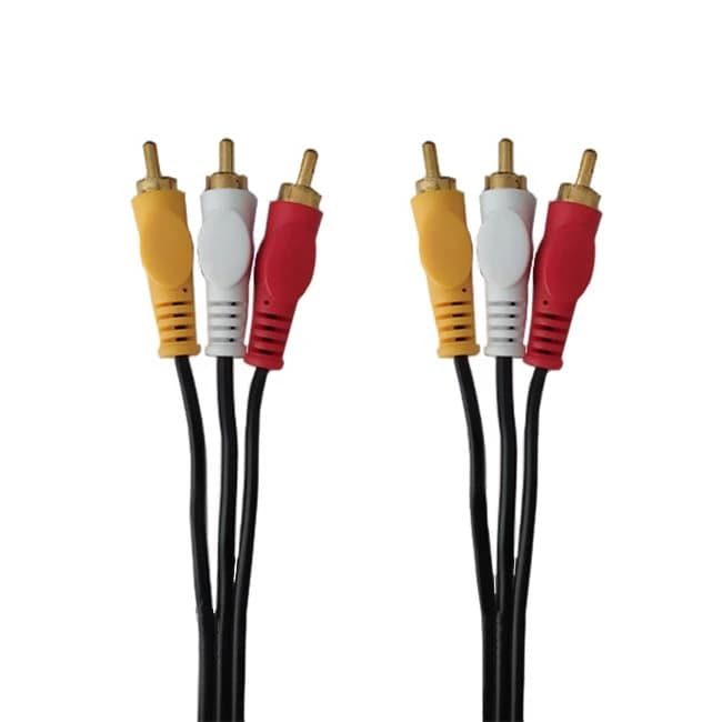 کابل 3 به 3 RCA تسکو مدل TC 12 طول 1.5 متر کد B21548 — تصویر ۲