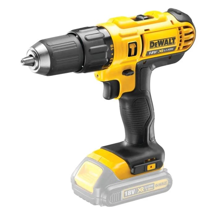 دریل پیچ‌گوشتی چکشی شارژی ۱۸ ولت دیوالت مدل DCD776N