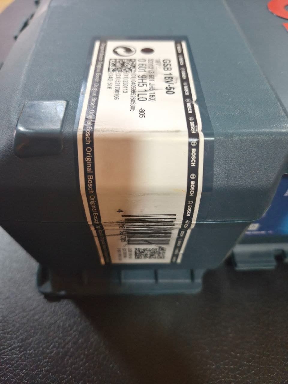 دریل شارژی چکشی بوش مدل GSB18V-50 | قفل جعبه شکسته — تصویر ۵