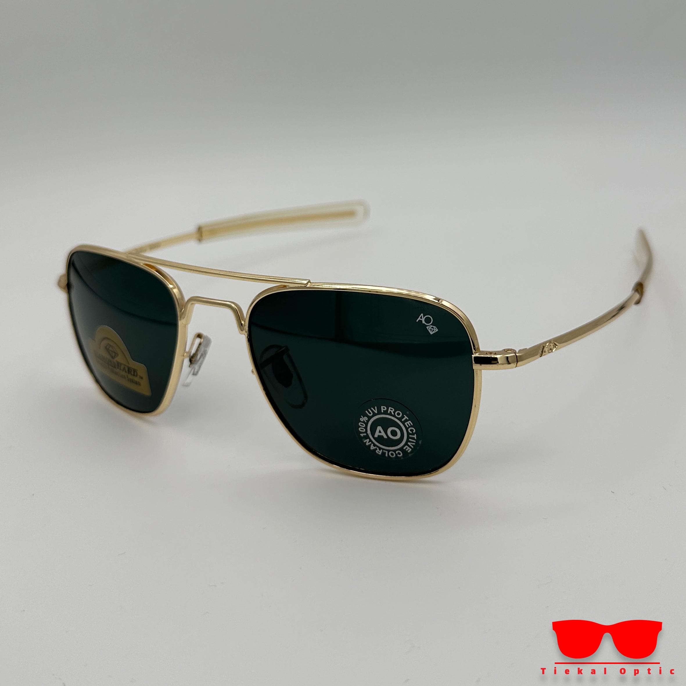 عینک آفتابی مردانه خلبانی برند AO مدل American Optical