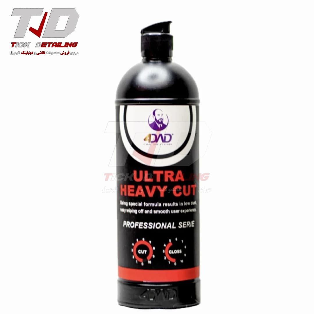 پولیش خیلی زبر فوردد مدل 4Dad Ultra Heavy Cut یک لیتری — تصویر ۴