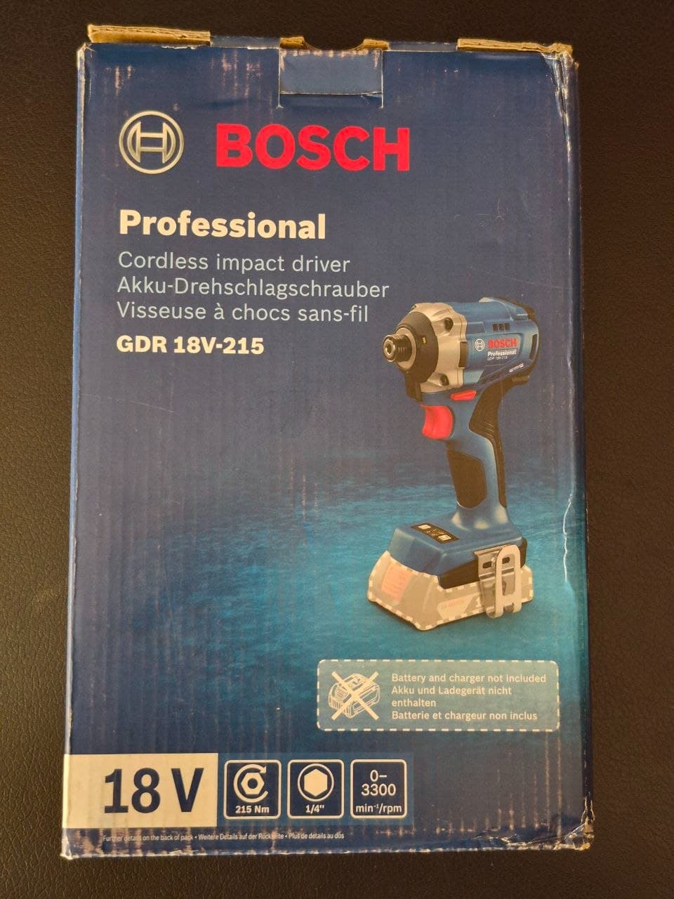 امپکت شارژی 18 ولت بوش GDR18V-215 | تست شده
