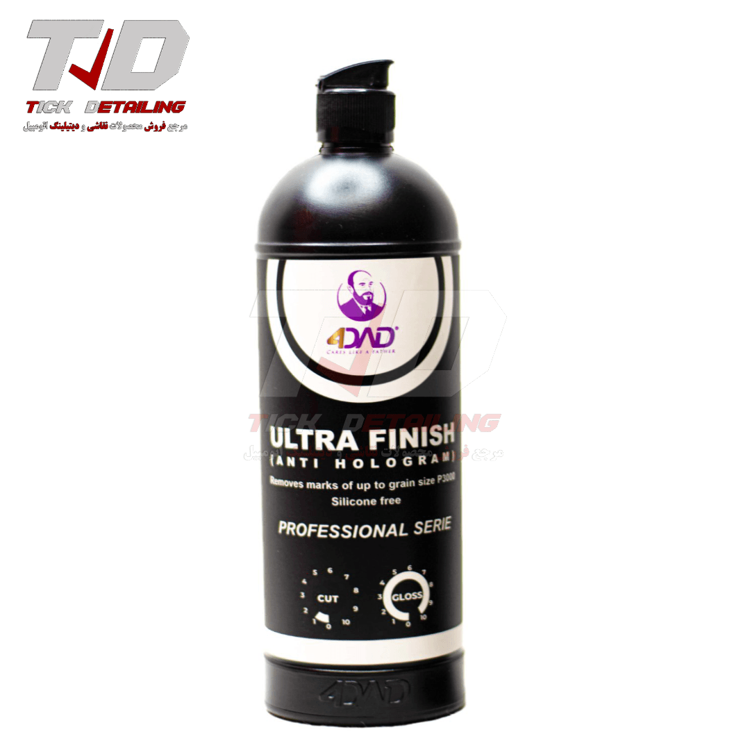 پولیش آنتی هولوگرام فوردد مدل Ultra Finish یک لیتری