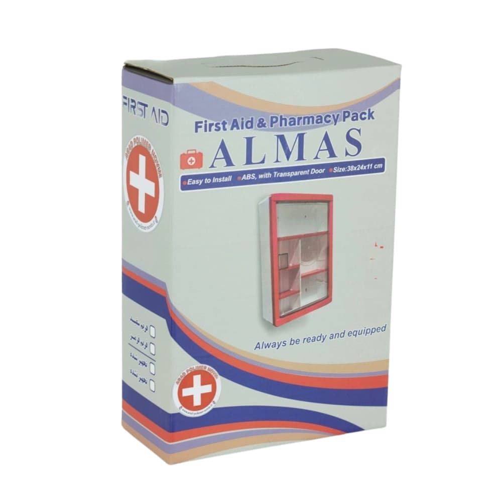جعبه کمک های اولیه دیواری الماس ABS — تصویر ۵