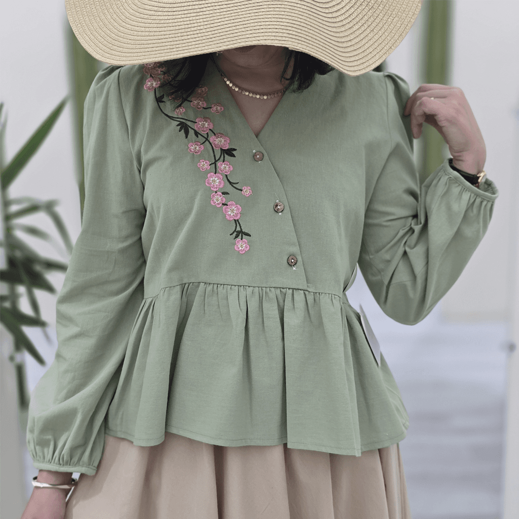 شومیز مدل پیچک — تصویر ۸