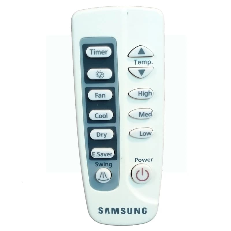 ریموت کنترل مدل 3100Samsung مناسب برای کولر گازی پنجره ای کدB21524 — تصویر ۳