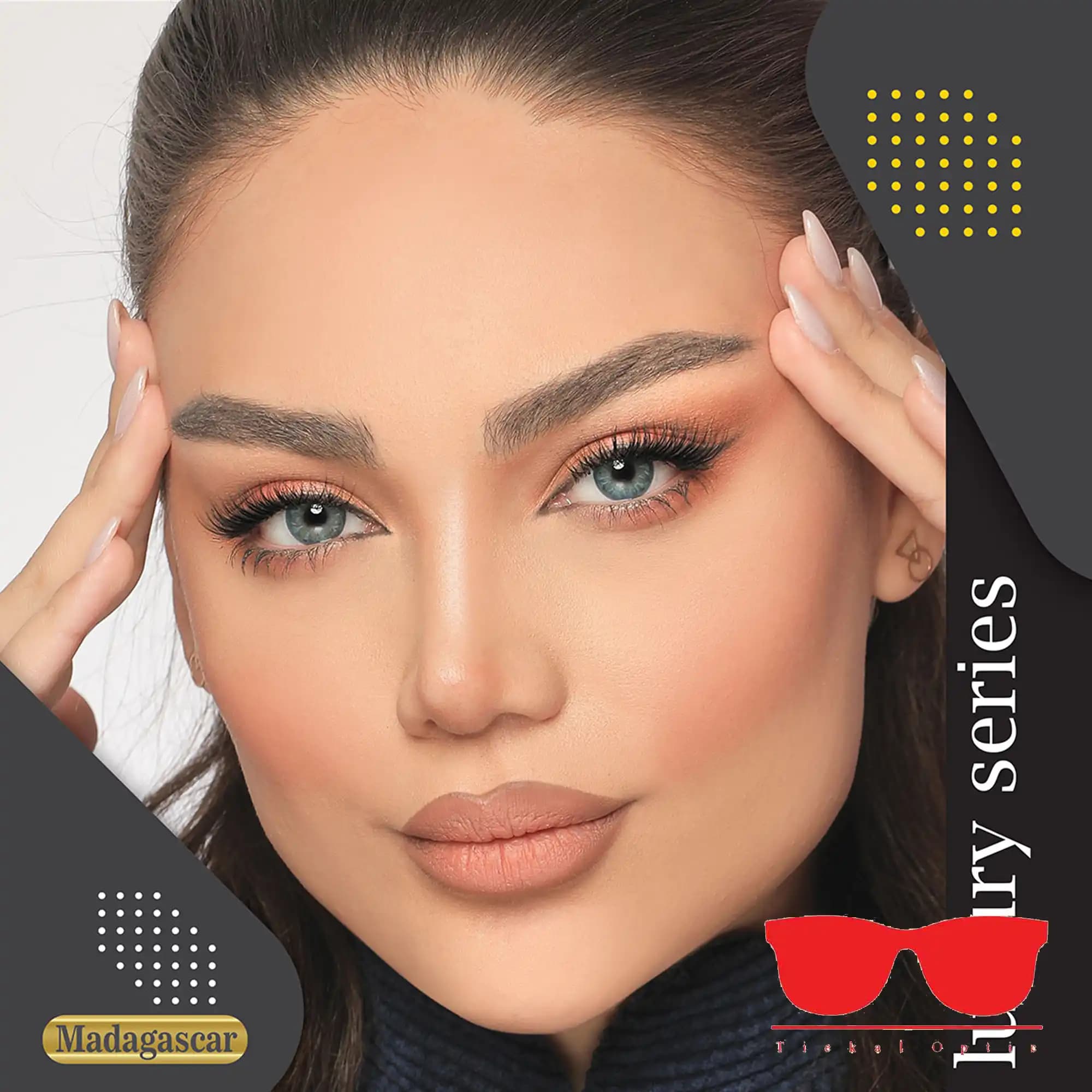 لنز رنگی سالانه آیس کالر لاکچری (ICE Color Luxury)