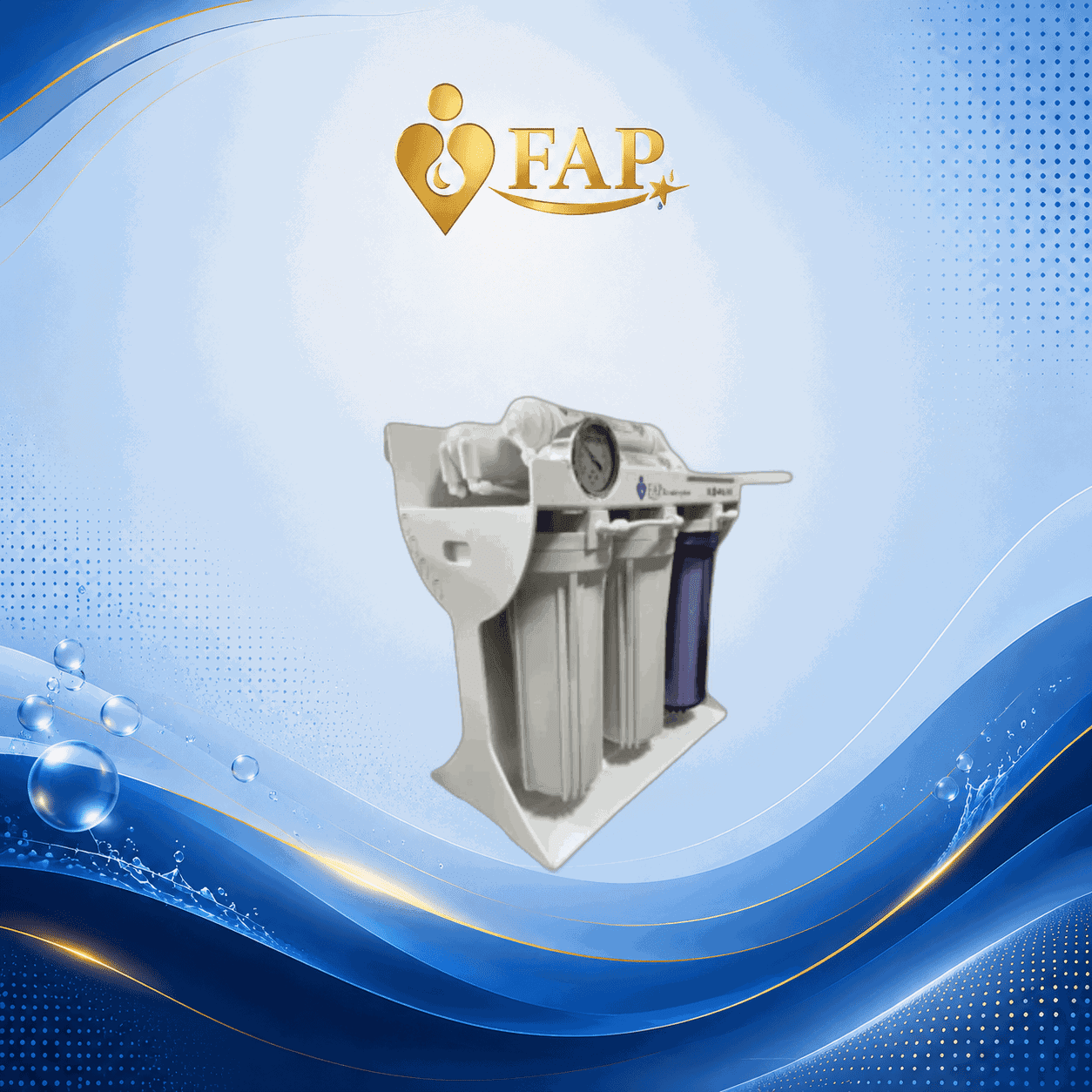 دستگاه تصفیه آب خانگی مدل RO-104 برند FAP