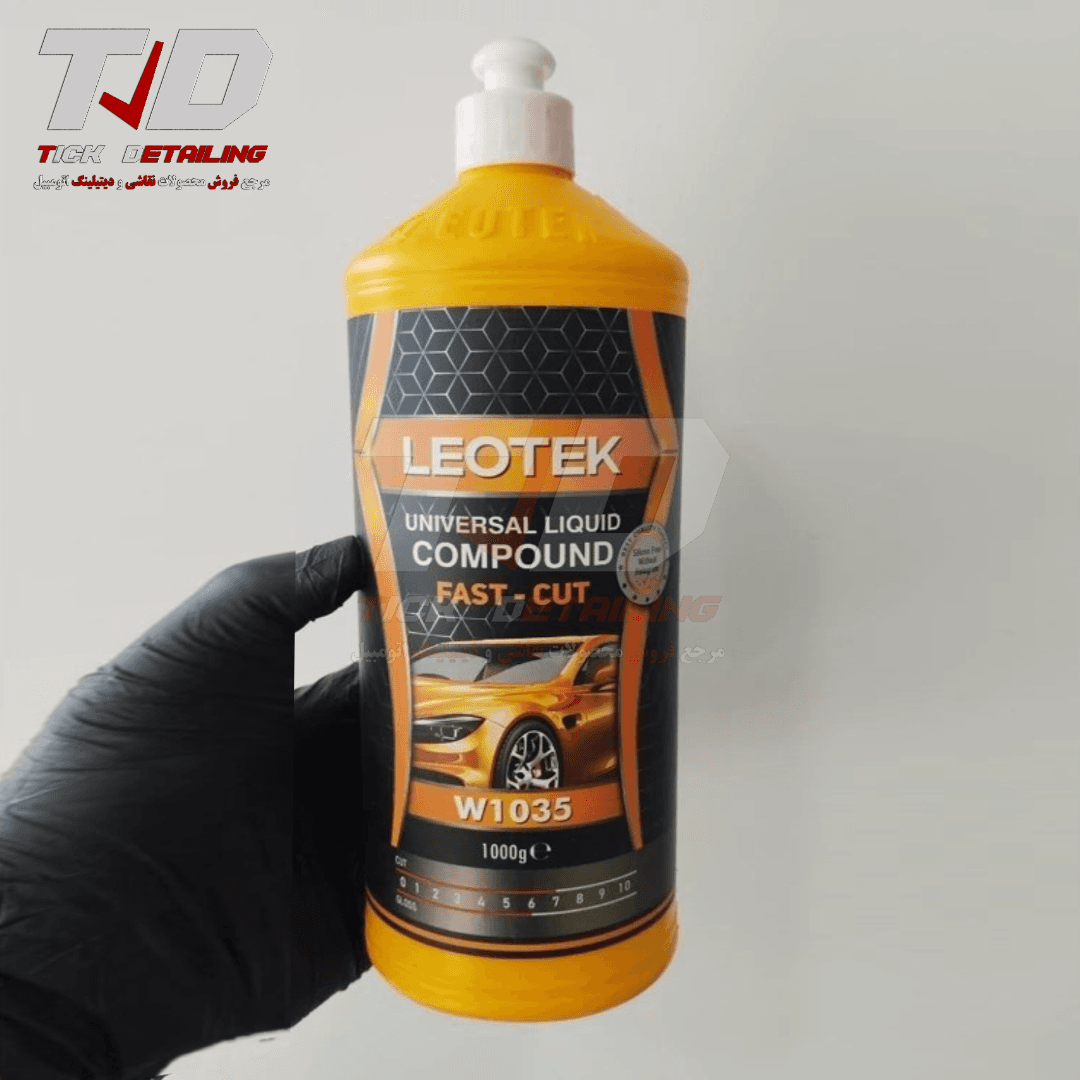 پولیش زبر لیوتک Leotek Fast Cut Polish — تصویر ۴