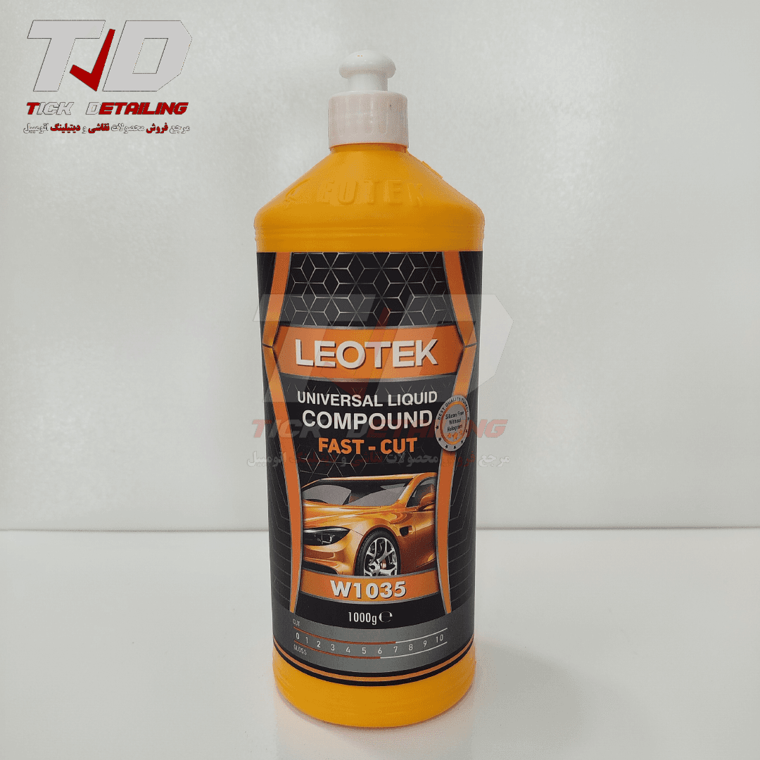 پولیش زبر لیوتک Leotek Fast Cut Polish — تصویر ۳
