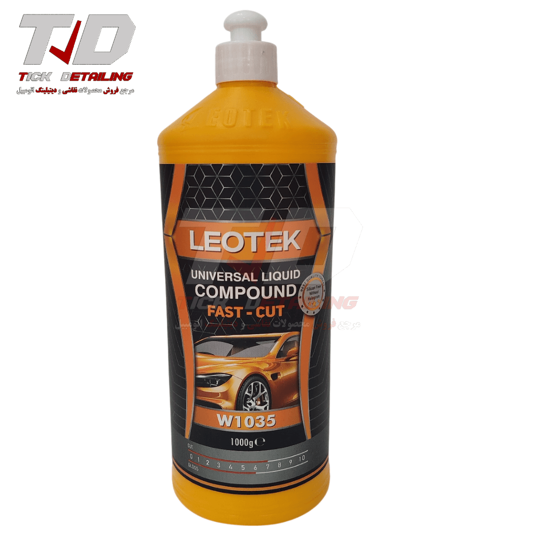 پولیش زبر لیوتک Leotek Fast Cut Polish