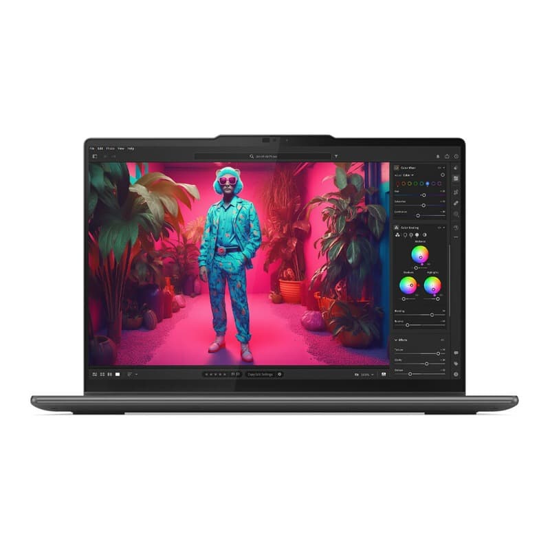 لپ تاپ 14 اینچی لنوو مدل Lenovo YOGA 7 8640HS R5 8GB 512GB SSD Radeon 760M 2k Touch همراه با کیف هدیه — تصویر ۳