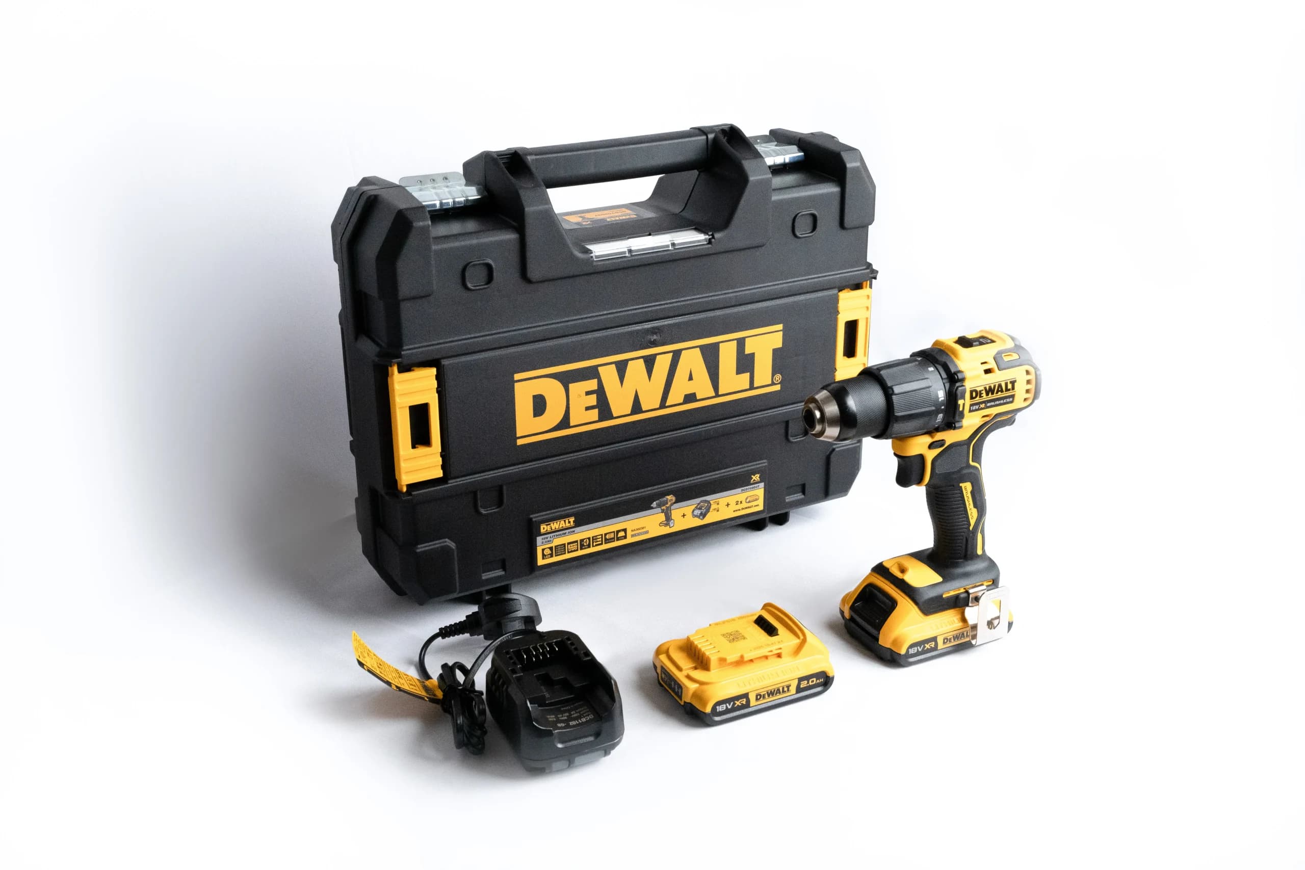 دریل شارژی چکشی ۱۸ ولت دیوالت مدل DCD709D2T — تصویر ۶