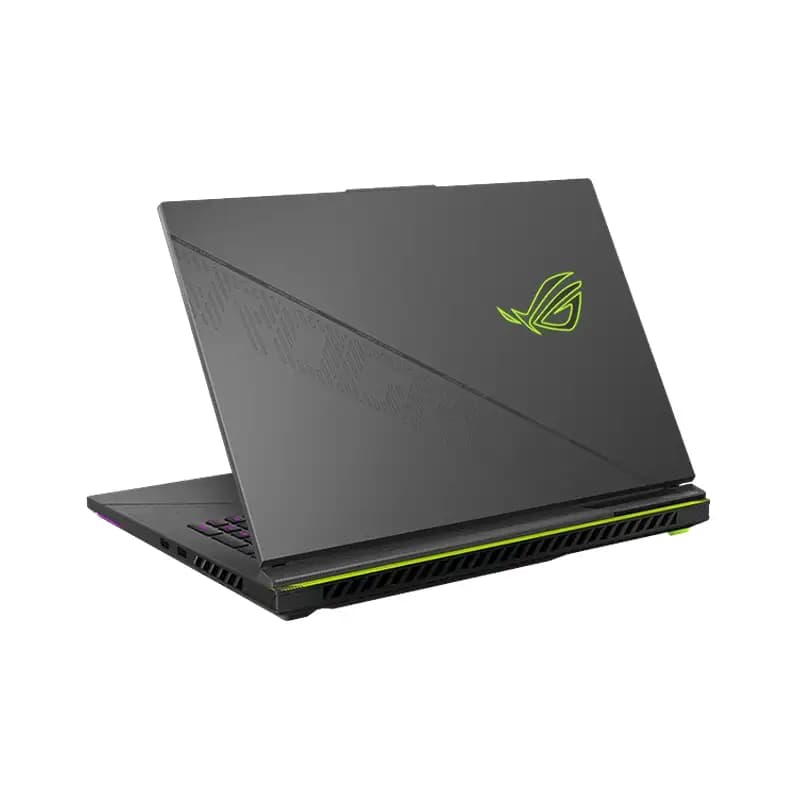 لپ تاپ 18 اینچی ایسوس مدل ROG Strix G814JZR-G18 Intel Core i9-14900HX 32GB RAM 1TB SSD RTX 4080 12GB 18″QHD IPS 240Hz Windows 11 home — تصویر ۸