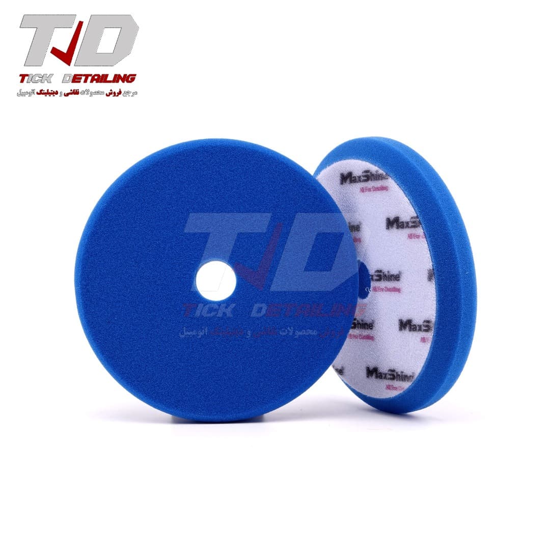 پد پولیش متوسط ۱۲۵ میلی متری مکس شاین (آبی) — تصویر ۱۰