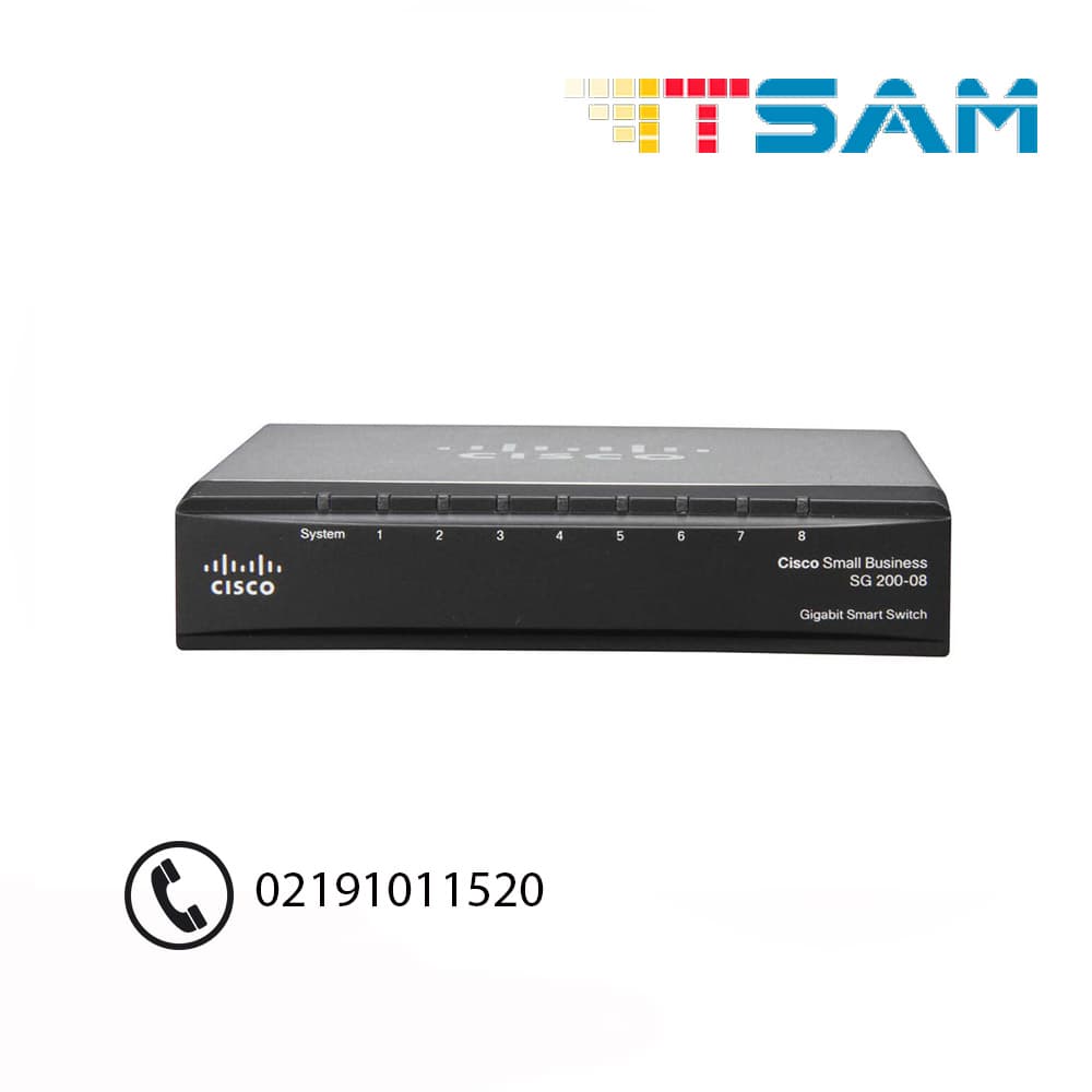 سوئیچ سیسکو مدل SG200-08