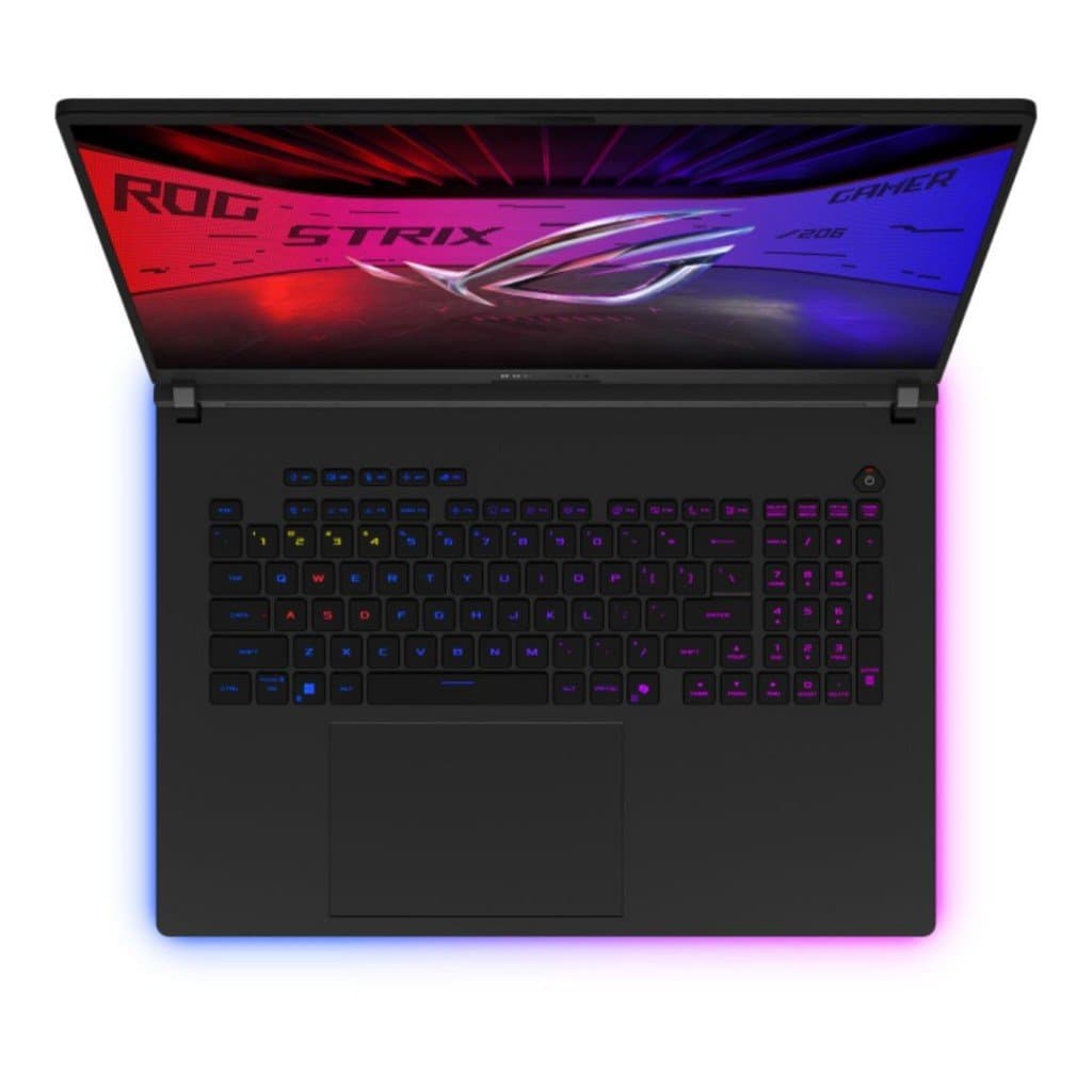لپ تاپ 18 اینچی ایسوس مدل ROG Strix SCAR 18 G835LW – Intel Core Ultra 9 275HX – 64GB RAM – 1TB SSD – RTX 5080 16GB — تصویر ۵