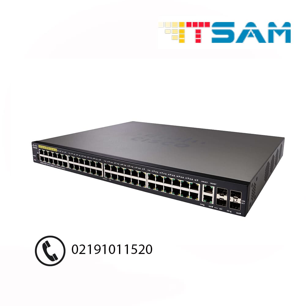 سوئیچ سیسکو مدل SG350-52MP