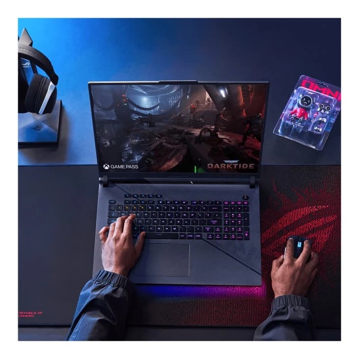 لپ تاپ 16 اینچی ایسوس مدل ROG Strix G16 G614JIR-N3009W-i9 14900HX 32GB DDR5 1SSD RTX4070 FHD — تصویر ۹