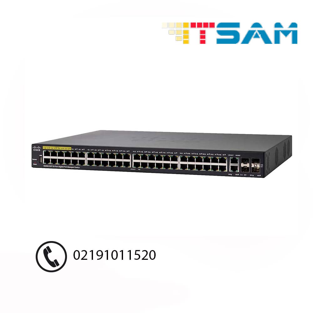 سوئیچ سیسکو مدل SG350-52P