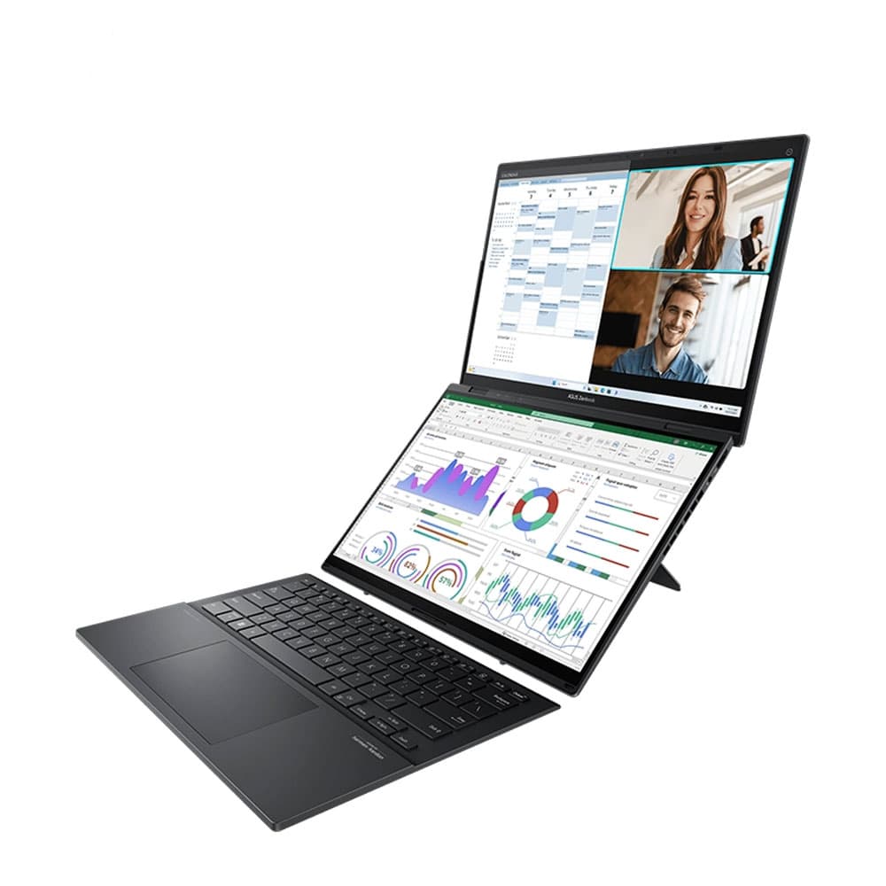 لپ تاپ 14 اینچی ایسوس مدل Zenbook Duo UX8406MA-EC – Core Ultra 9 185H 32GB 1TB SSDبا هوش مصنوعی داخلی (Intel AI Boost) — تصویر ۶