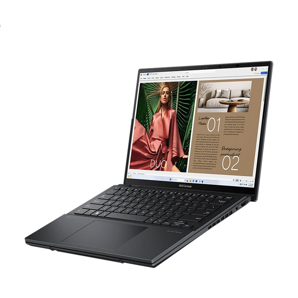 لپ تاپ 14 اینچی ایسوس مدل Zenbook Duo UX8406MA-EC – Core Ultra 9 185H 32GB 1TB SSDبا هوش مصنوعی داخلی (Intel AI Boost) — تصویر ۴