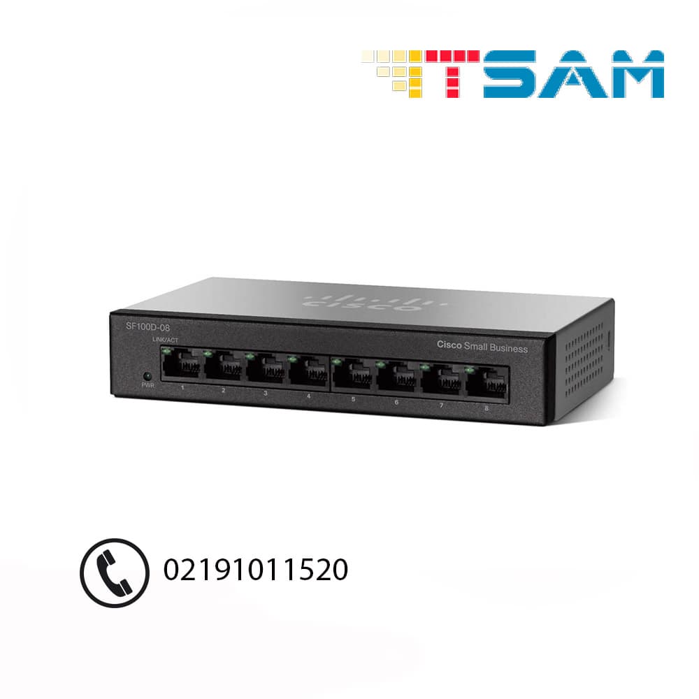 سوئیچ سیسکو مدل SF100D-08