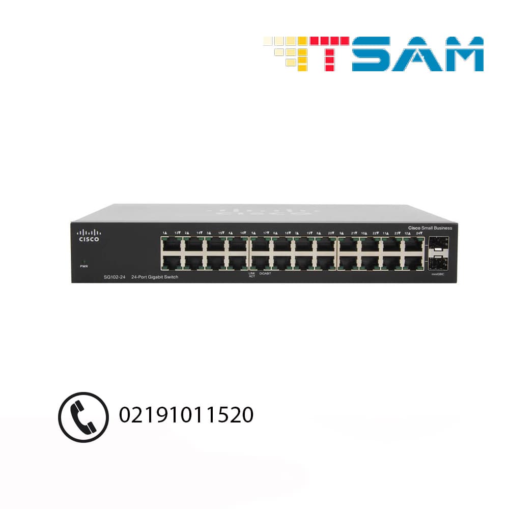 سوئیچ سیسکو مدل SG102-24