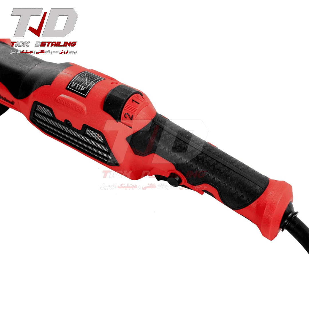 دستگاه پولیش براشلس روتاری مکس شاین سایز ۱۲.۵ سانتی‌متر مدل Brushless — تصویر ۶