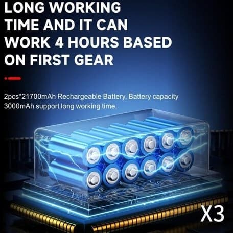 مینی جت فن و دمنده توربو Super Power مدل X3 — تصویر ۵