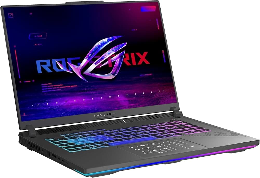 لپ تاپ 16 اینچی ایسوس مدل ROG Strix G16 G614JV-AS73 -i9 13980HX-16GB DDR5 4800MHz-1TB SSD-RTX4060-FHD — تصویر ۵