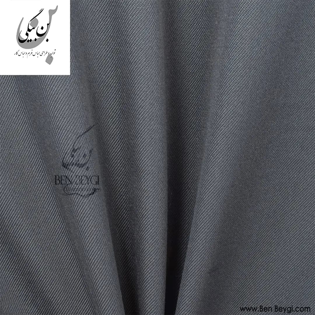 کاپشن شلوار کار پارچه کجراه مدل یقه دار قاپک دار دوجیب رنگ طوسی با نوار دوزی طوسی روشن کد 41913 — تصویر ۹