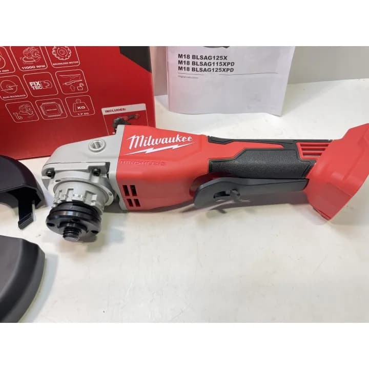 مینی فرز شارژی 18 ولت میلواکی M18 BLSAG115XPD — تصویر ۵