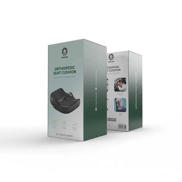 کوسن نشیمن طبی گرین لاین مدل Orthopedic Seat Cushion — تصویر ۳