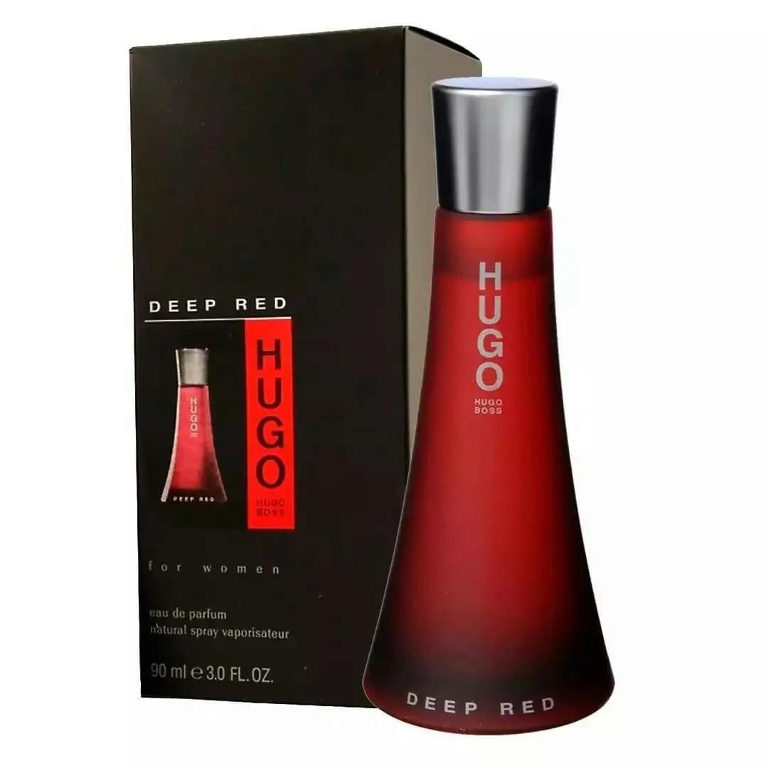 عطر ادکلن هوگو بوس دیپ رد زنانه اصل — تصویر ۳