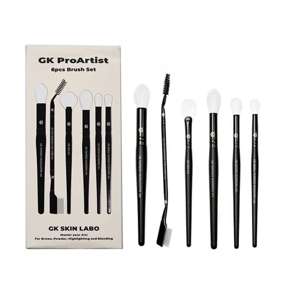 پک براش متوسط 6 قطعه ای فید جی کی | GK ProArtist 6pcs Brush Set — تصویر ۲