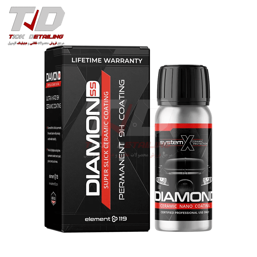 سرامیک بدنه خودرو دیاموند اس اس System X Diamond SS Ceramic Nano Coating 65ml — تصویر ۲