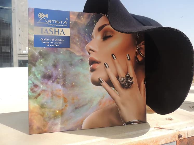 پالت آرایش چشم و ابرو تاشای آرتیستا | Artista Makeup Palette Tasha — تصویر ۳